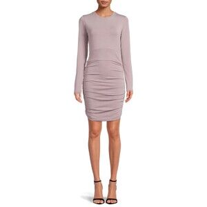 NWT Lemon & Bloom by Grey State Long Sleeve Ruched Knit Dress Sz XL Sustainable